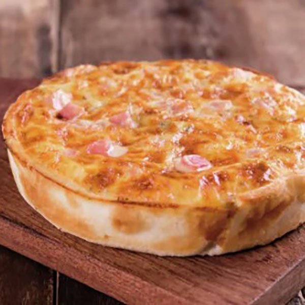 TARTA DE JAMON Y QUESO