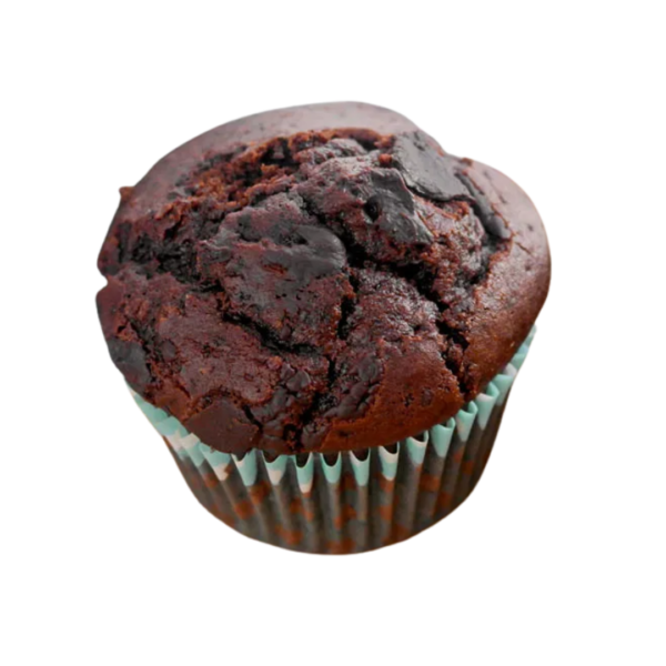 MUFFIN CHOCOLATE C/ CORAZON CHOCO BLANCO